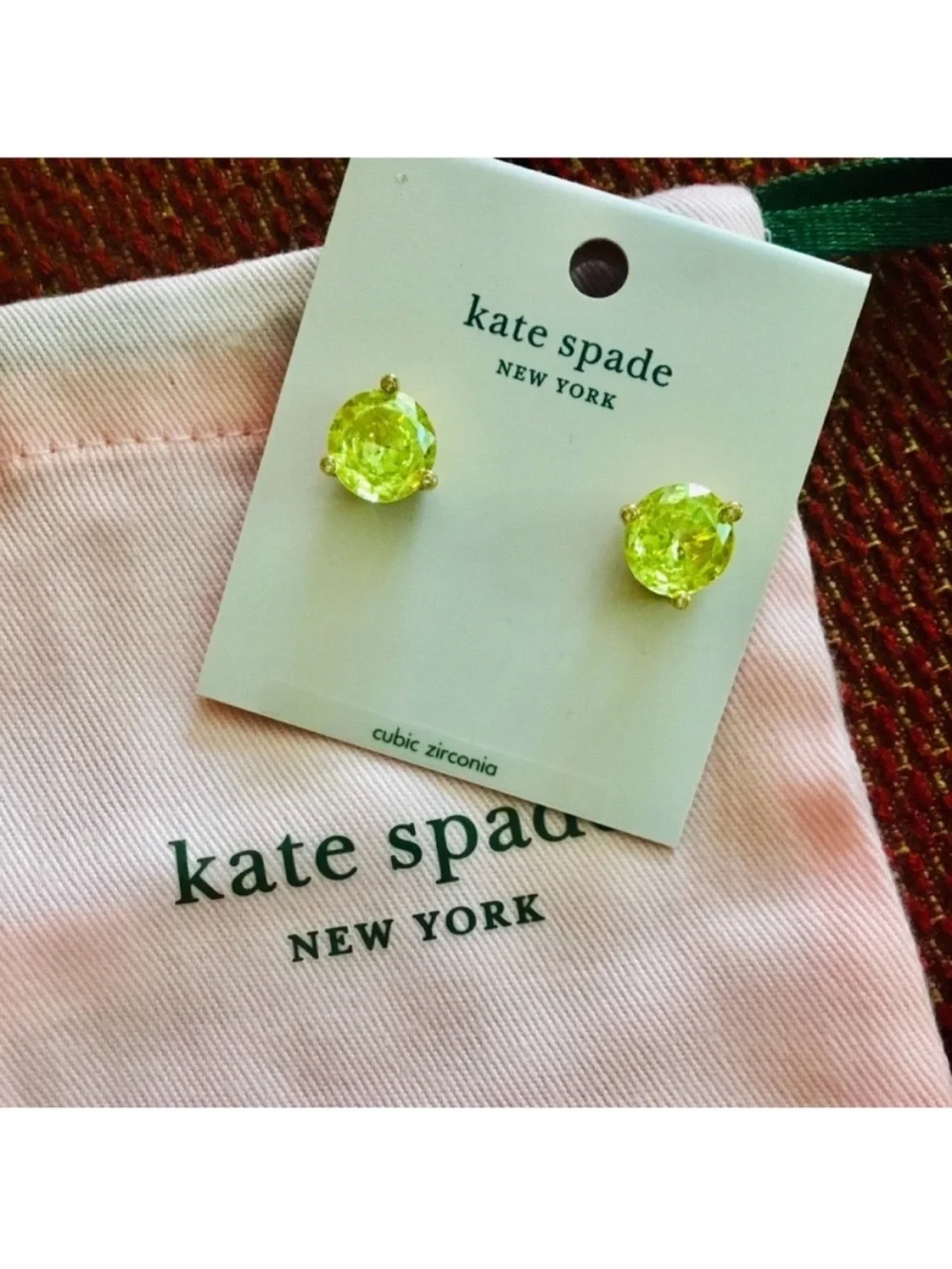 NWT~KATE SPADE~CZ Rise and Shine Studs